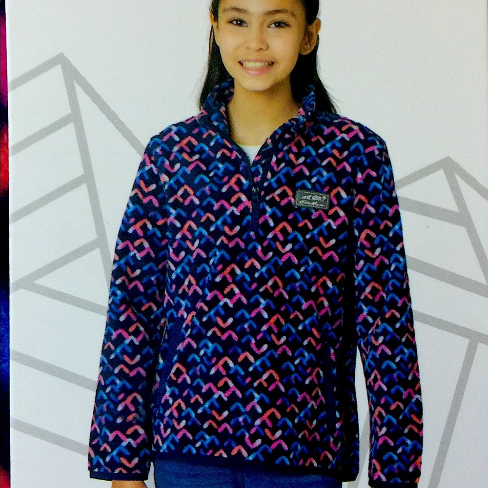 EDDIE BAUER KIDS 1/4 ZIP PULLOVER FLEECE